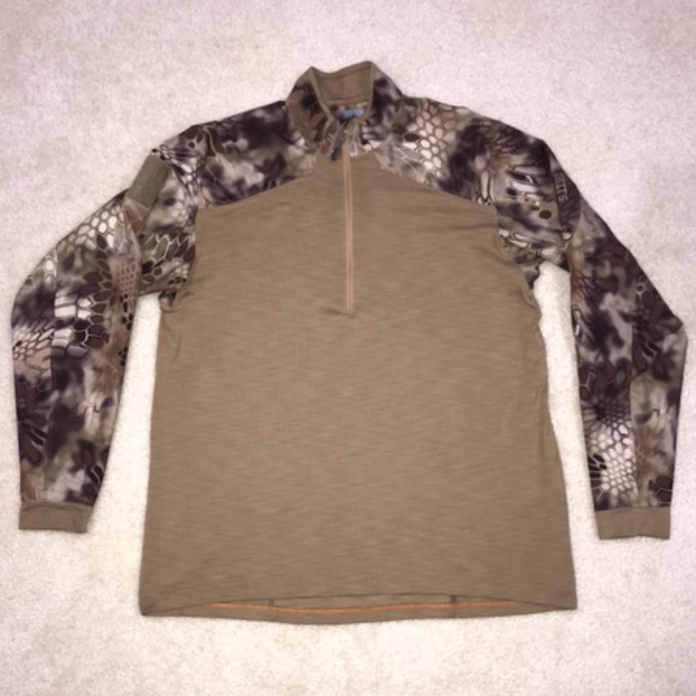 5.11 Tactical Kryptek Printed Rapid Half-Zip-Sz L